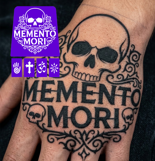 HF005 - Momento Mori Airtattoo Stencil