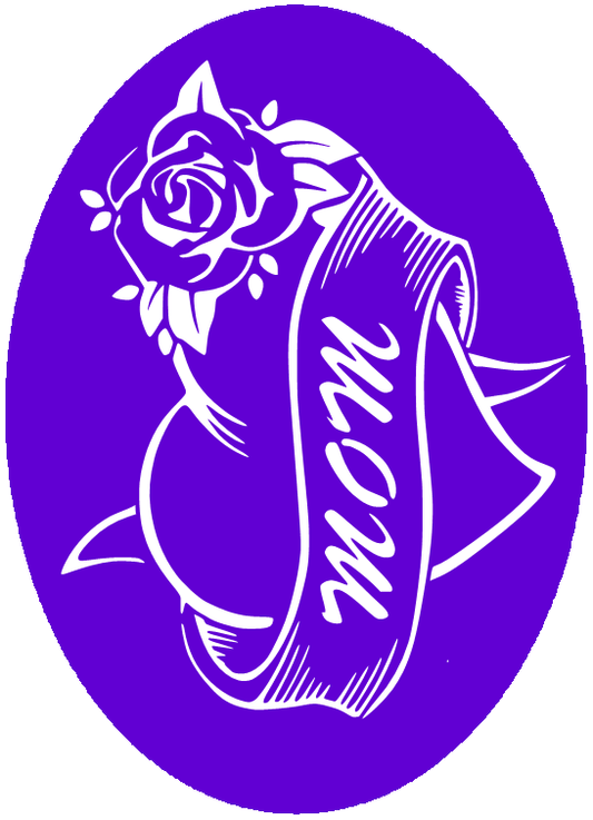 CS004 - Mom's Heart Airtattoo Stencil
