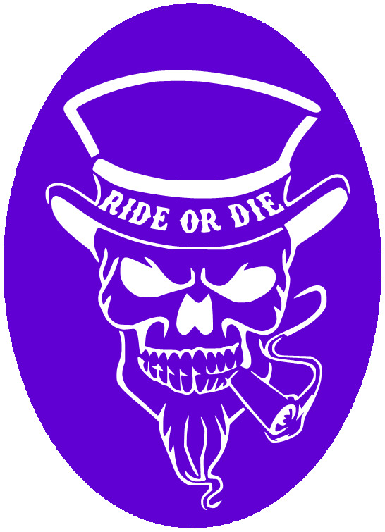 CS008 - Ride or Die Airtattoo Stencil