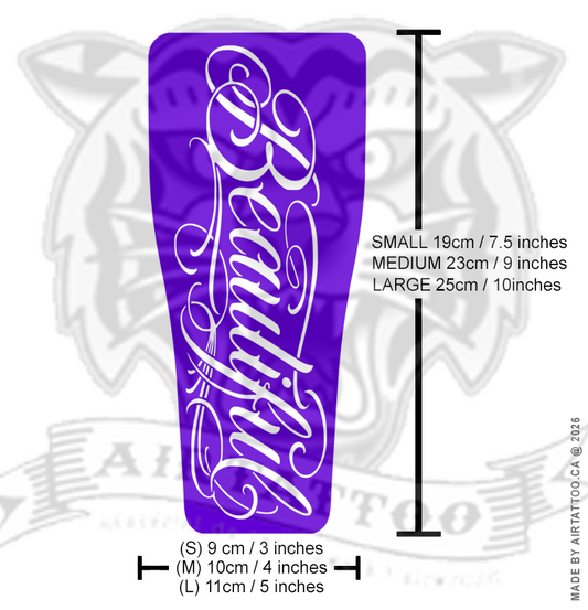 FS005 - Beautiful Airtattoo Stencil