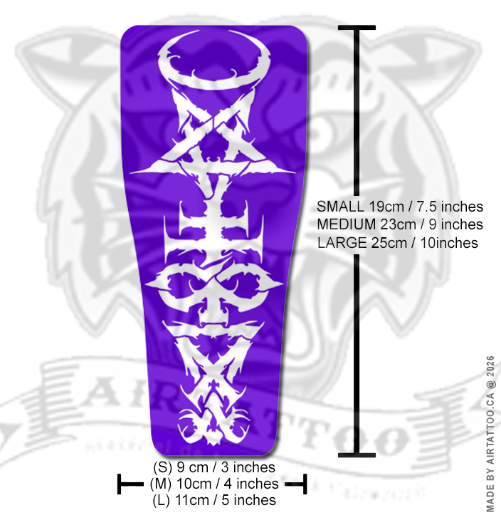 CS005 - Gothic Cross & Heart Lock