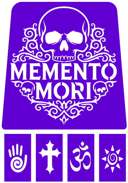 HF005 - Momento Mori Airtattoo Stencil